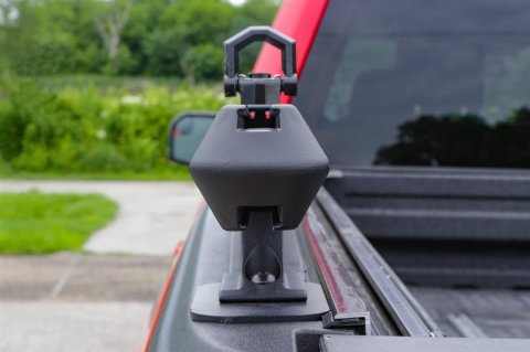 Dee Zee Hex Series Side Rails DZ99708B Bed Rails, Series, Gloss Black Powdercoat, 6.5 ft Bed, Ford, Pair thumbnail 1