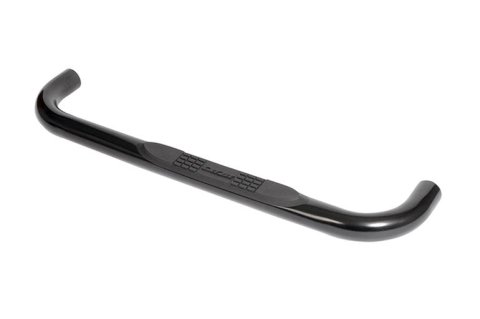 Dee Zee UltraBlack Round Side Step Bars DZ373521 Bars, Nerf Bars, Round, Steel, Black Powdercoated, 3.00 in. Diameter, Chevrolet, GMC, Extended Cab, Pair thumbnail 4