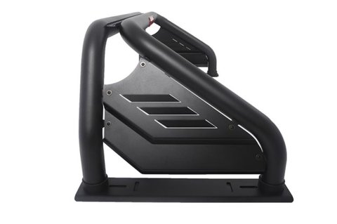 Dee Zee Louvered Sport Bars DZ960051B Headache Racks and Window Guards, Bar, Steel, Black Powdercoat, Dodge, Ram, Each thumbnail 4