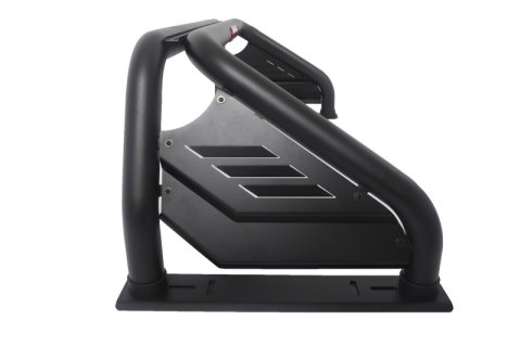Dee Zee Louvered Sport Bars DZ960051B Headache Racks and Window Guards, Bar, Steel, Black Powdercoat, Dodge, Ram, Each thumbnail 7