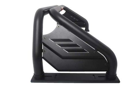 Dee Zee Louvered Sport Bars DZ960051B Headache Racks and Window Guards, Bar, Steel, Black Powdercoat, Dodge, Ram, Each thumbnail 8
