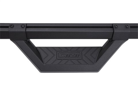 Dee Zee Hex Cast Side Step Bars DZ66311CTB Bars, Aluminum, Black Textured Powdercoated, Extended Cab, Pair thumbnail 8