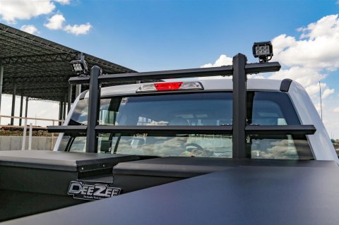 Dee Zee Hex Series Cab Racks DZ95251TB Headache Rack, Hex, Textured Black, Dodge, Ram, Each thumbnail 2