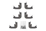Dee Zee Hex Series Step Bar Mounting Brackets DZ66355 Truck Installation Kits, Brackets, Series, Steel, Textured Black, Nissan, Kit thumbnail 3