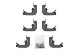 Dee Zee Hex Series Step Bar Mounting Brackets DZ66355 Truck Installation Kits, Brackets, Series, Steel, Textured Black, Nissan, Kit thumbnail 4