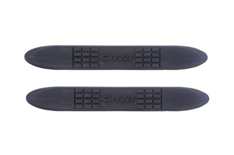 Dee Zee Step Pads DZ3INCHECKS Nerf Bar and Bar Components, Pad, Plastic, Black, For 3 in. Bars, 3 Mounting Holes, Pair thumbnail 2
