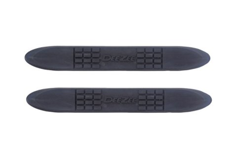 Dee Zee Step Pads DZ3INCHECKS Nerf Bar and Bar Components, Pad, Plastic, Black, For 3 in. Bars, 3 Mounting Holes, Pair thumbnail 3