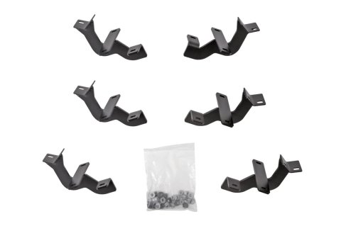 Dee Zee Hex Series Step Bar Mounting Brackets DZ66327 Brackets, Series, Ford, Kit thumbnail 1