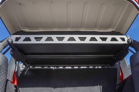 Dee Zee Bolt-Together Interior Cargo Shelves DZ4471JP Storage Systems and Holders, Bolt Together Shelves, Rear Storage Rack, Steel, BlackTextured Powdercoated, Kit thumbnail 1
