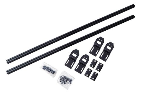 Dee Zee In-Bed Cargo Management Rail Systems DZ99751TB Roof Rack Accessories, HEX/SR Series Universal Cross Add-0N ,Texture Black, 2019 Bed 1500 6.5' Bed thumbnail 4