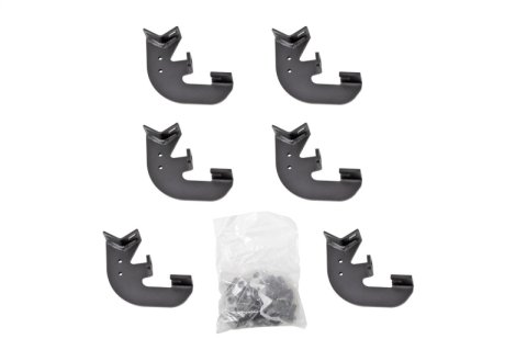 Dee Zee Hex Series Step Bar Mounting Brackets DZ66319 Truck Installation Kits, Brackets, Series, Steel, Textured Black, Chevy, GMC, Kit thumbnail 3