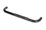 Dee Zee UltraBlack Round Side Step Bars DZ373531 Bars, Nerf Bars, Round, Steel, Black Powdercoated, 3.00 in. Diameter, Chevrolet, GMC, Crew Cab, Pair thumbnail 4
