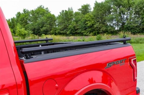 Dee Zee Hex Series Side Rails DZ99708TB Bed Rails, Series, Textured Black Powdercoat, 6.5 ft Bed, Ford, Pair thumbnail 4