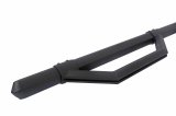 Dee Zee Hex Series Side Step Bars DZ66321TB Bars, Aluminum, Black Textured Powdercoated, Crew Cab, Pair thumbnail 1
