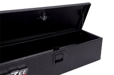 Dee Zee Red Label Series Truck Bed Toolboxes DZ8554LTB Toolbox, Series, Aluminum, Black Powdercoated, Locking, 50.000 in. Width, 16.144 in. Height, 12.125 in. Depth, Each thumbnail 6