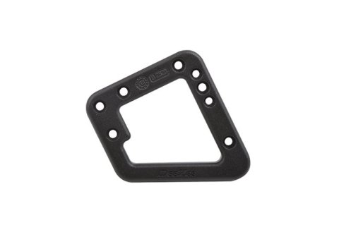 Dee Zee Grab Handles for 2007-2018 WRANGLER, 2018 WRANGLER JK - DZ4450JKF Handles, Aluminum, Black Powdercoated, Front, Jeep JK, Pair thumbnail 2
