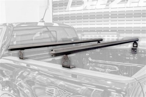 Dee Zee Bed and Ladder Rack Accessories DZ99780BPT Truck Side Rail, Hex Series Universal Cross Rail thumbnail 8