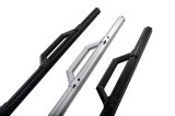 Dee Zee Hex Series Side Step Bars DZ66321B Bars, Aluminum, Black Powdercoated, Crew Cab, Pair thumbnail 3