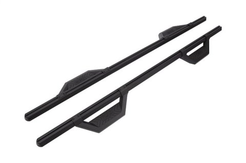 Dee Zee Hex Cast Side Step Bars DZ66321CTB Bars, Aluminum, Black Textured Powdercoated, Crew Cab, Pair thumbnail 3