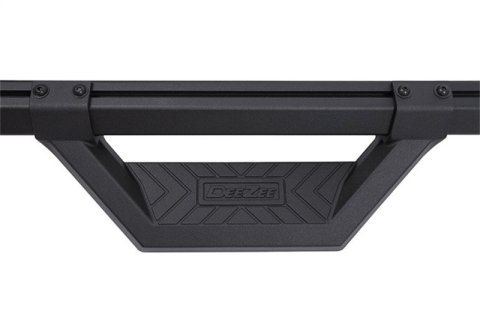 Dee Zee Hex Cast Side Step Bars DZ66321CTB Bars, Aluminum, Black Textured Powdercoated, Crew Cab, Pair thumbnail 4