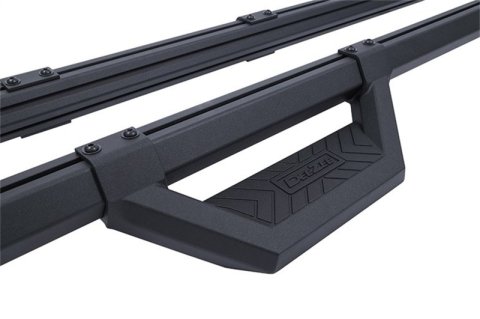 Dee Zee Hex Cast Side Step Bars DZ66321CTB Bars, Aluminum, Black Textured Powdercoated, Crew Cab, Pair thumbnail 5