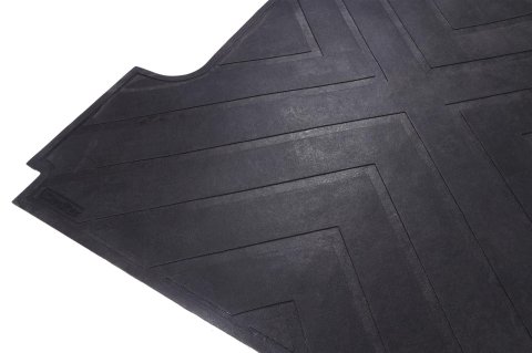 Dee Zee Truck Bed Mats DZ76917 Mats, Rubber, Black, 6.5 ft. Bed, X Pattern, Ram, Each thumbnail 2