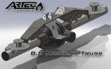 Artec Industries 8.8 in. Modular Axle Trusses for 1984-2001 CHEROKEE, 1987-2017 WRANGLER, 2018 WRANGLER JK - TR8803 Housing Brace, Truss, Rear, Steel, Natural, Ford Swap, Jeep, Kit thumbnail 1