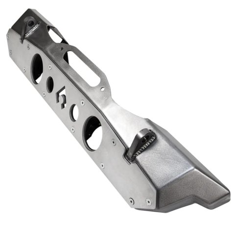 Artec Industries Nighthawk Series Bumpers for 2020-2022 GLADIATOR, 2007-2021 WRANGLER, 2018 WRANGLER JK - JJ8015 Bumper, Nighthawk, Fabricated, w/o Stinger Bar, Front, Steel, Black Powedercoated, with Aluminum Skid Plate, Jeep, Wrangler, JK, JL,