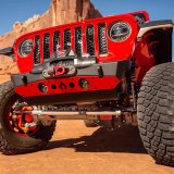 Artec Industries Nighthawk Series Bumpers for 2020-2022 GLADIATOR, 2007-2021 WRANGLER, 2018 WRANGLER JK - JJ8015 Bumper, Nighthawk, Fabricated, w/o Stinger Bar, Front, Steel, Black Powedercoated, with Aluminum Skid Plate, Jeep, Wrangler, JK, JL, thumbnail 3