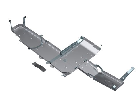 Artec Industries JT Full Belly Pans JT4135 Skid Plate, Pan, Aluminum, Natural, Bolt-on, Jeep, 3.0L, Diesel, Kit thumbnail 2