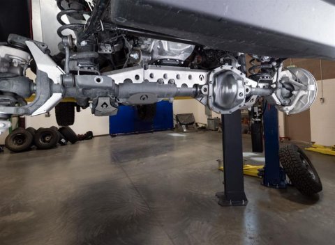 Artec Industries JL/JT APEX Front Axle Armor Kits JL4510 Housing Brace, APEX, Armor, Steel, Natural, Jeep, Kit thumbnail 2