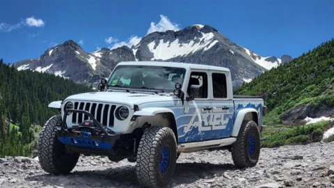 Artec Industries JL/JT A-Pillar Dual LED Light Mounts for 2020-2024 GLADIATOR, 2018-2024 WRANGLER - JL5607 Mounting Bracket, A-pillar, Dual, Steel, Black Powdercoat, Jeep, JL/JT, Kit thumbnail 1
