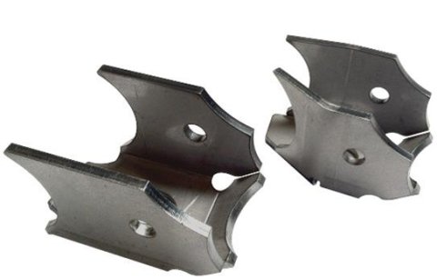 Artec Industries Lower Link Axle Brackets BR1023 Brackets, Link, 10 degree Offset, Steel, Natural, Dana 60, Designed for Dodge Tubes, Pair thumbnail 1