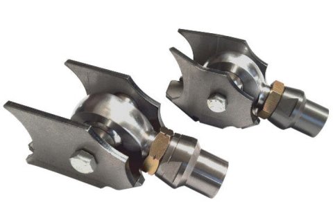 Artec Industries Lower Link Axle Brackets BR1023 Brackets, Link, 10 degree Offset, Steel, Natural, Dana 60, Designed for Dodge Tubes, Pair thumbnail 3