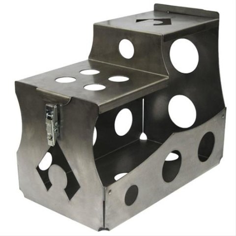 Artec Industries Racing Quart Crates QC0102 Storage Container, Crate, Interior, Fluid Organizer, Steel, 16.00 x 8.75 x 12.75 in., Each thumbnail 2