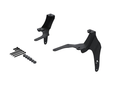 Artec Industries JL/JT A-Pillar Dual LED Light Mounts JL5613 Mounting Bracket, A-pillar, Dual, Steel, Black Powdercoat, Jeep, JL/JT, Kit thumbnail 1