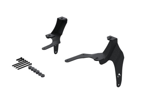 Artec Industries JL/JT A-Pillar Dual LED Light Mounts JL5613 Mounting Bracket, A-pillar, Dual, Steel, Black Powdercoat, Jeep, JL/JT, Kit thumbnail 3