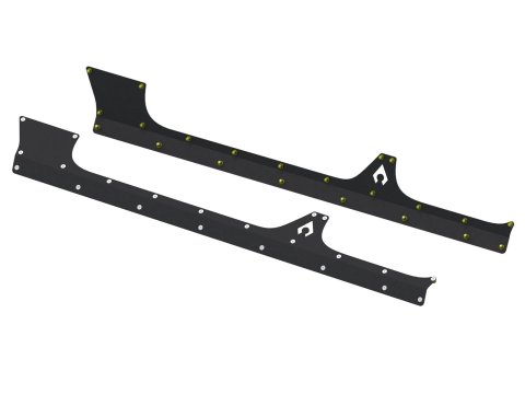 Artec Industries Rocker Panel Covers JL9300 JLU Aluminum Armor Powder Coated thumbnail 2