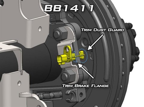 Artec Industries ABS Reluctor Rings for 2007-2017 WRANGLER, 2018 WRANGLER JK - BB1430 1 Ton 14 Bolt Factory Disc Kit thumbnail 2