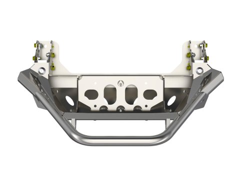 Artec industries High-Clearance Comp Front Bumpers for 2020-2024 GLADIATOR, 2018-2024 WRANGLER, 2018 WRANGLER JK - JJ8022 Bumper, High Clearance Comp, Hoop Guard, Front, Fabricated, Steel, Raw, Jeep, JL, JT, JK, Each thumbnail 3