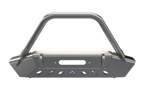Artec industries High-Clearance Comp Front Bumpers for 2020-2024 GLADIATOR, 2018-2024 WRANGLER, 2018 WRANGLER JK - JJ8022 Bumper, High Clearance Comp, Hoop Guard, Front, Fabricated, Steel, Raw, Jeep, JL, JT, JK, Each thumbnail 9