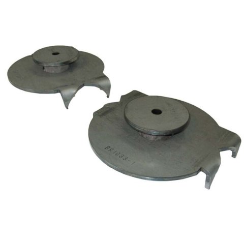 Artec Industries TJ Coil Spring Perches and Retainers BR1033 Seats, Rear, Lower, Steel, Natural, Jeep, Pair thumbnail 3