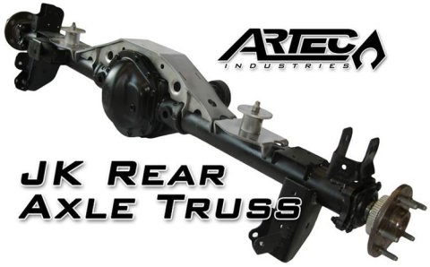 Artec Industries Rear JK Coil Spring Perches and Retainers JK4425 Seats, Rear, Lower, Steel, Natural, Jeep, Pair thumbnail 2