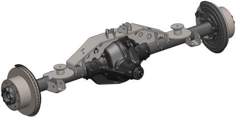 Artec Industries Axle Swap Kits for 1997-2006 WRANGLER - TJ1054 Triangulated TJ Superduty Sterling Kit with Truss 2.63 / OEM" thumbnail 2