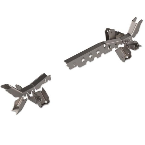 Artec Industries JK APEX Front Axle Ultimate Armor Kits for 2007-2017 WRANGLER, 2018 WRANGLER - JK3057 Housing Brace, APEX, Armor, Steel, Natural, Raised Track Bar Height, Jeep, Kit thumbnail 4