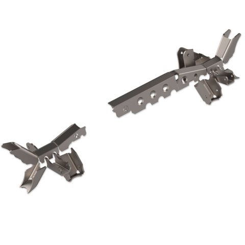 Artec Industries JK APEX Front Axle Ultimate Armor Kits for 2007-2017 WRANGLER, 2018 WRANGLER - JK3057 Housing Brace, APEX, Armor, Steel, Natural, Raised Track Bar Height, Jeep, Kit thumbnail 5