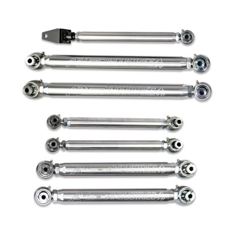 Artec Industries Aluminum Mid Arm Kits LK7216 Control Arms, Aluminum, Tubular, Front 3-Link, Rear, Adjustable, Jeep, JK, Kit thumbnail 1