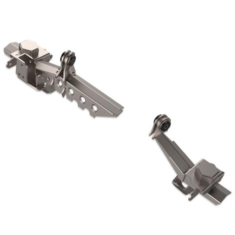 Artec Industries APEX 1-Ton Front Axle Swap Truss Kits for 2020-2024 GLADIATOR, 2007-2024 WRANGLER, 2018 WRANGLER JK - JK0991 Housing Brace, 1 Ton 9 in. Kit, Daystar, Steel, Natural, Jeep, Spidertrax 9 in., Kit thumbnail 1