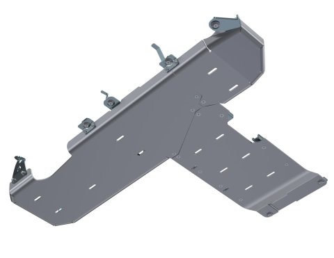 Artec Industries Alpha Series Skid Plates for 2018-2023 WRANGLER - JL4196 Plate, Fuel Tank/Transfer Case, Aluminum, Natural, Bolt-on, Jeep, 2.0L, 3.6L, Kit thumbnail 2