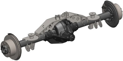Artec Industries Axle Swap Kits TJ1055 Triangulated TJ Superduty Sterling Kit with Truss - 2.63 / High Clearance" thumbnail 2